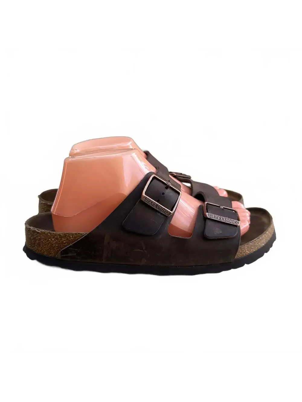Birkenstock Arizona Oiled Leather Sandals – Habana Brown Size 41 EU M8 W10